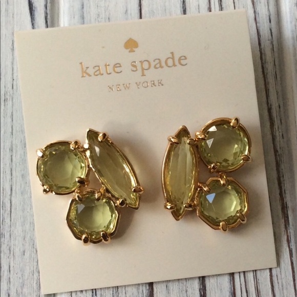 Authentic Kate Spade Desert Stone Earrings New - Picture 4 of 4
